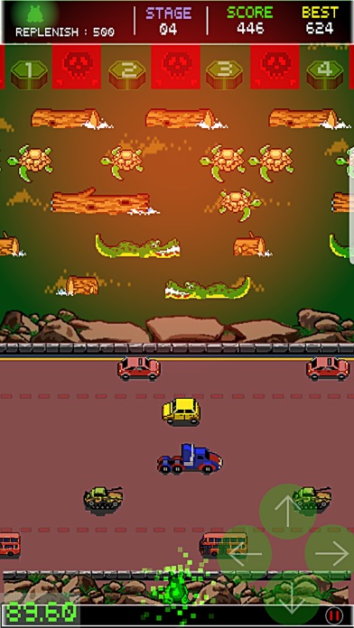 Frogger Retro Time screenshot 2