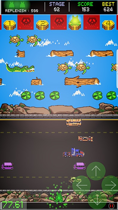Frogger Retro Time screenshot 1