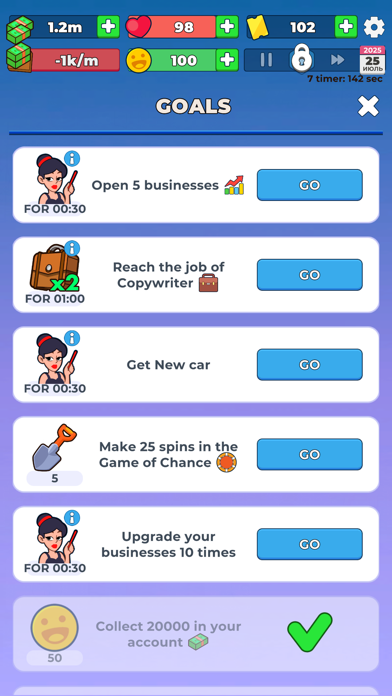 From Zero to Hero: Idle game! screenshot 2