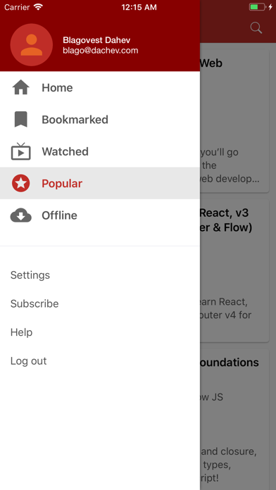 Frontend Masters screenshot 4