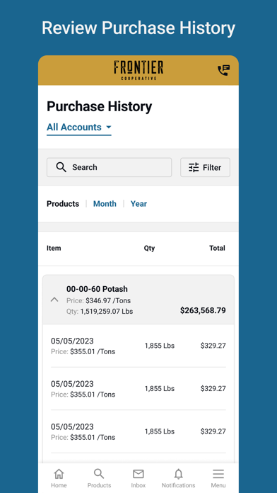 Frontier Cooperative Connect screenshot 1