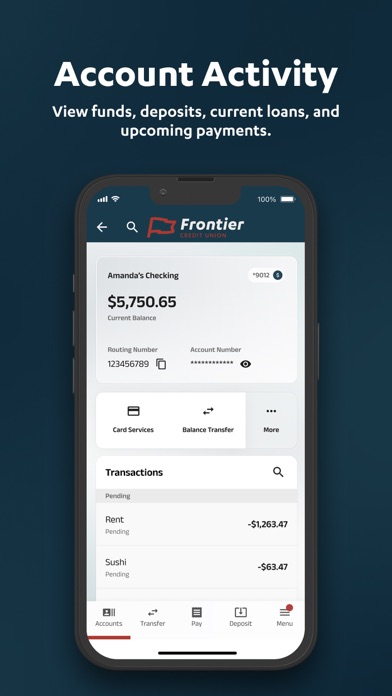 Frontier Credit Union screenshot 3