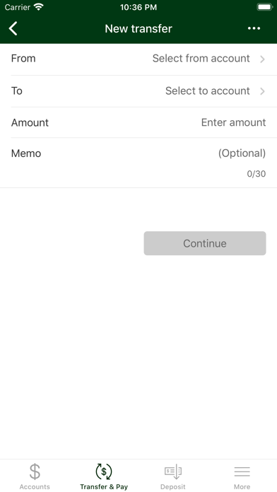 Frontier Mobile Banking screenshot 1