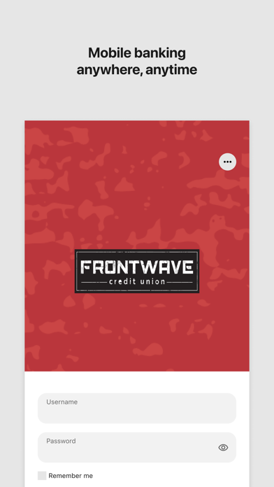 Frontwave Mobile Banking screenshot 5