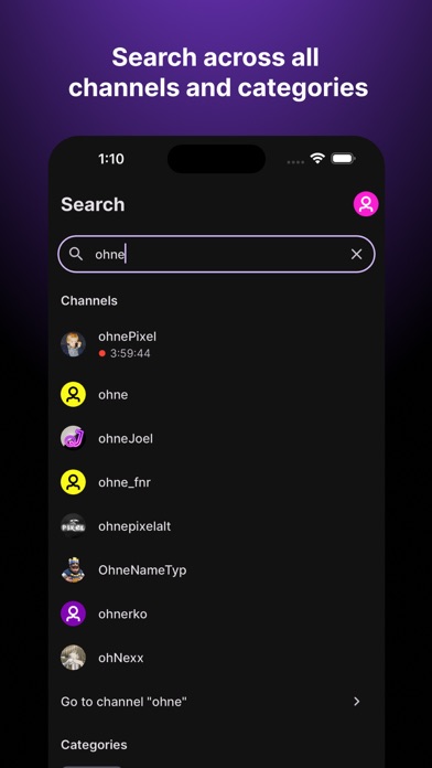 Frosty for Twitch screenshot 1