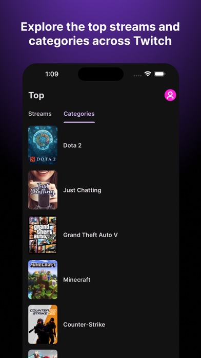 Frosty for Twitch screenshot 2