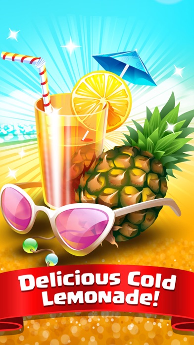Frozen Lemonade Stand - Cold Juice Dessert Maker screenshot 2