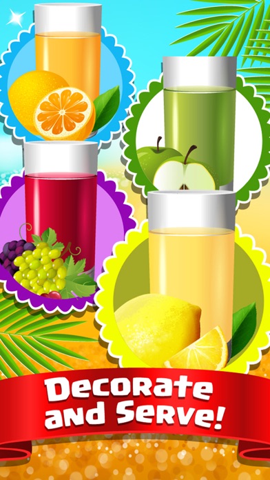 Frozen Lemonade Stand - Cold Juice Dessert Maker screenshot 1