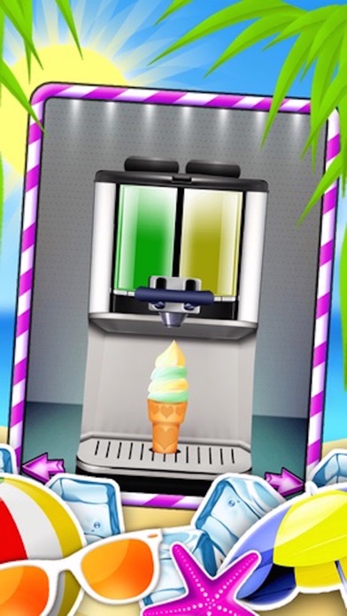 Frozen Treats Ice-Cream Cone Creator: Make Sugar Sundae! by Free Food Maker Games Factory screenshot 1