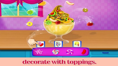 Frozen Yogurt Cooking Fun screenshot 1