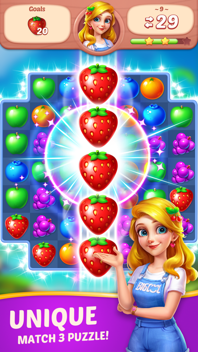 Fruit Diary - Merge & Match 3 screenshot 5