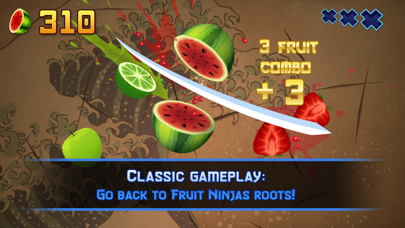 Fruit Ninja Classic screenshot 1