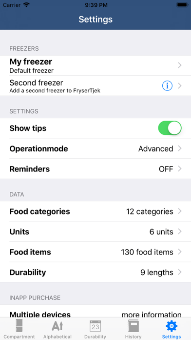 FryserTjek screenshot 5