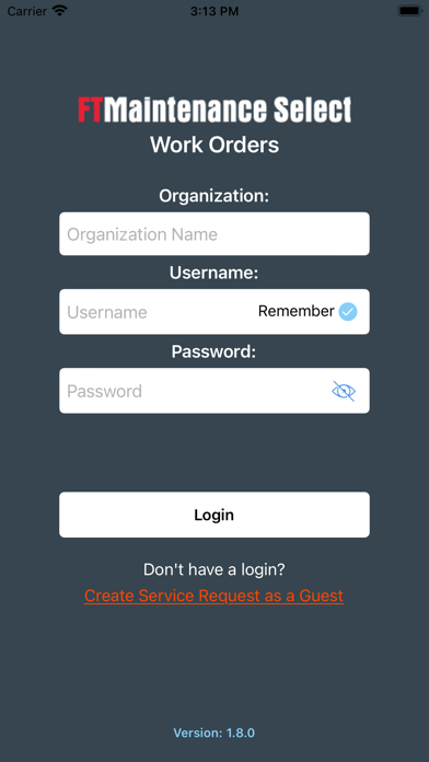 FTMaintenance Select WorkOrder screenshot 10