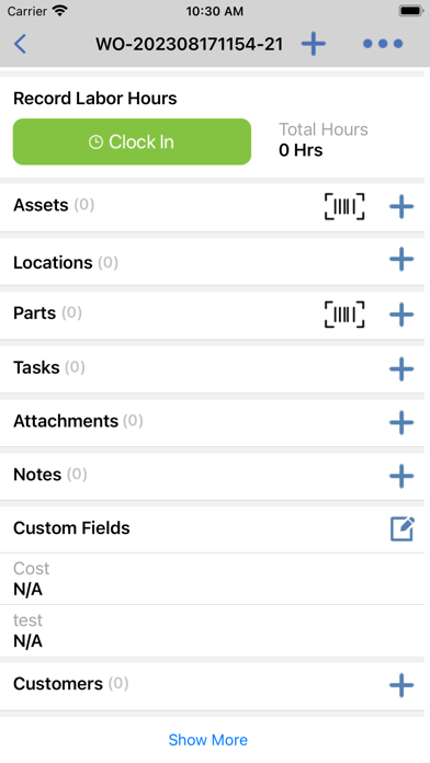 FTMaintenance Select WorkOrder screenshot 5