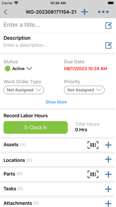 FTMaintenance Select WorkOrder screenshot 6