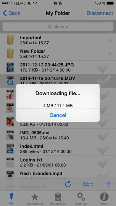 FTP Client Pro screenshot 2