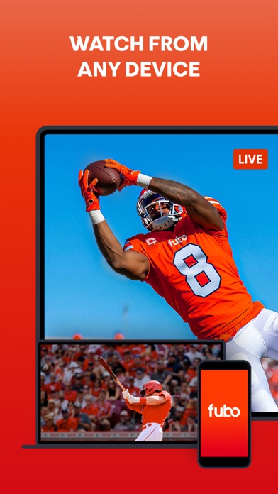 Fubo: Watch Live TV & Sports screenshot 1