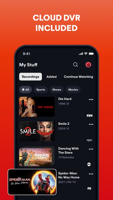 Fubo: Watch Live TV & Sports screenshot 4