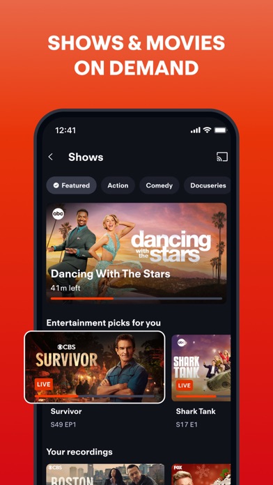 Fubo: Watch Live TV & Sports screenshot 7