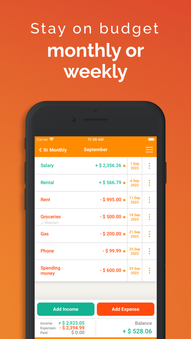 Fudget: Monthly Budget Planner screenshot 4