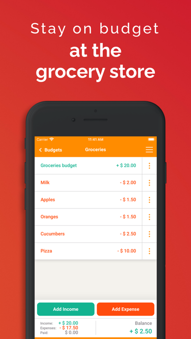 Fudget: Monthly Budget Planner screenshot 1