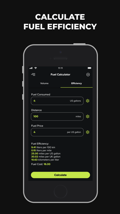 Fuel Calculator App screenshot 3