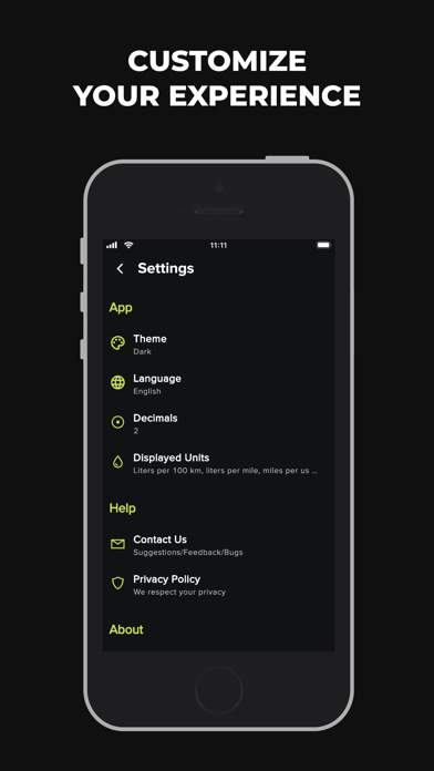 Fuel Calculator App screenshot 2