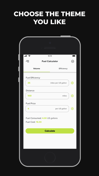 Fuel Calculator App screenshot 1