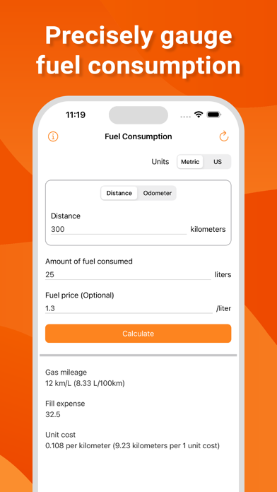 Fuel Cost Calculator: Trip screenshot 2