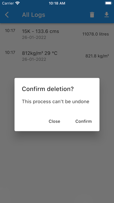 Fuel Density and Volume Calc screenshot 1