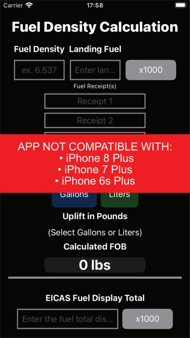 Fuel Density Calculation screenshot 3