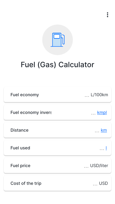 Fuel (Gas) Calculator screenshot 3