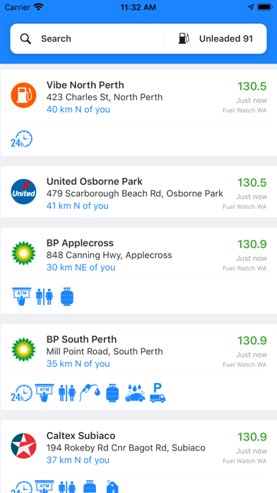 Fuel Map Australia screenshot 4