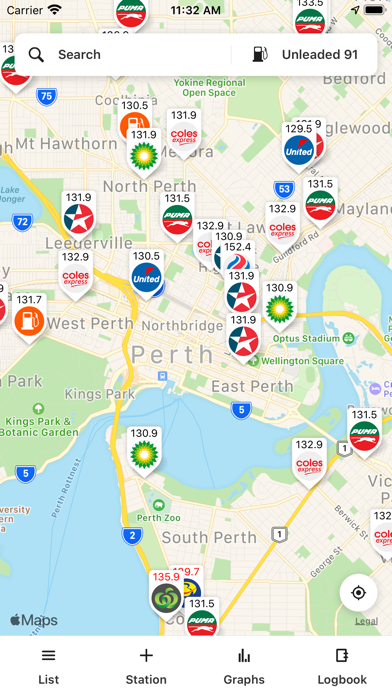 Fuel Map Australia screenshot 5