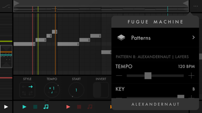Fugue Machine : MIDI Sequencer screenshot 1