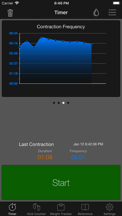 Full Term - Contraction Timer screenshot 5