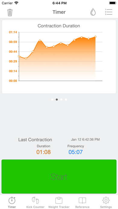 Full Term - Contraction Timer screenshot 7