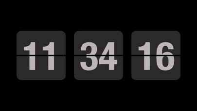 Fullscreen Clock: Flip & Focus screenshot 2