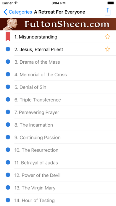 Fulton Sheen Audio Library screenshot 2