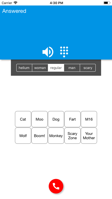 Funcall - Voice Changer & Rec screenshot 1