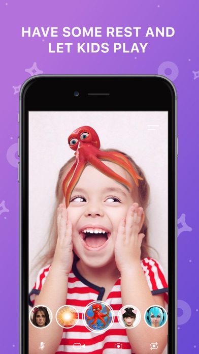 FunCam Kids: AR Selfie Filters screenshot 4