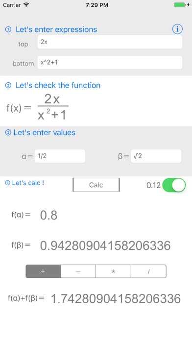 functionCalculator screenshot 3