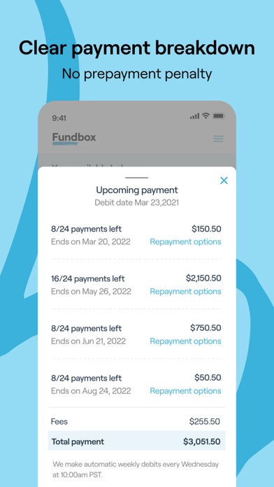 Fundbox - Small Business Loans screenshot 1