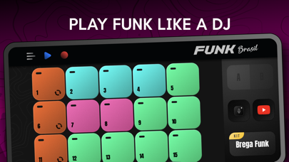 Funk Brasil: DJ MPC drum pads screenshot 1