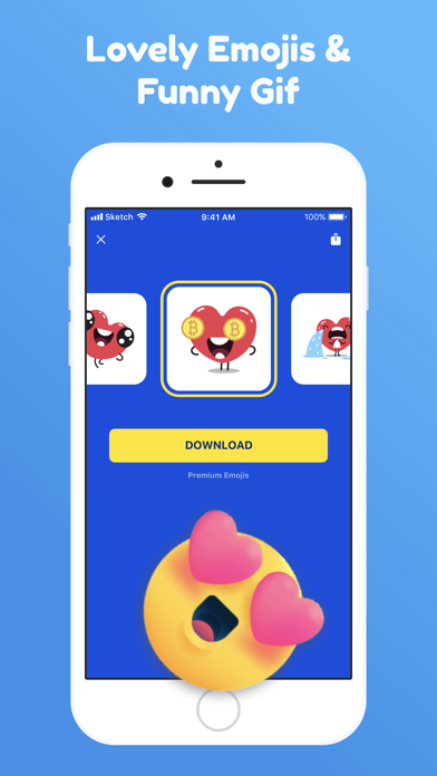 Funny emoji - custom my emojis screenshot 1