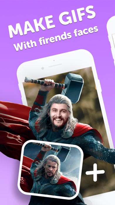 Funny Face Swap Me - GifYou screenshot 1