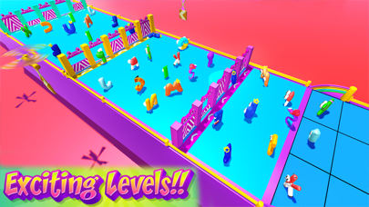 Funny Fall Dudes Knockout Game screenshot 4
