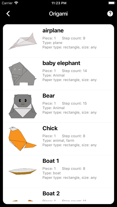 Funny Origami screenshot 4