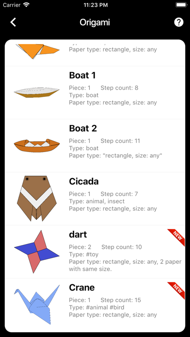 Funny Origami screenshot 3